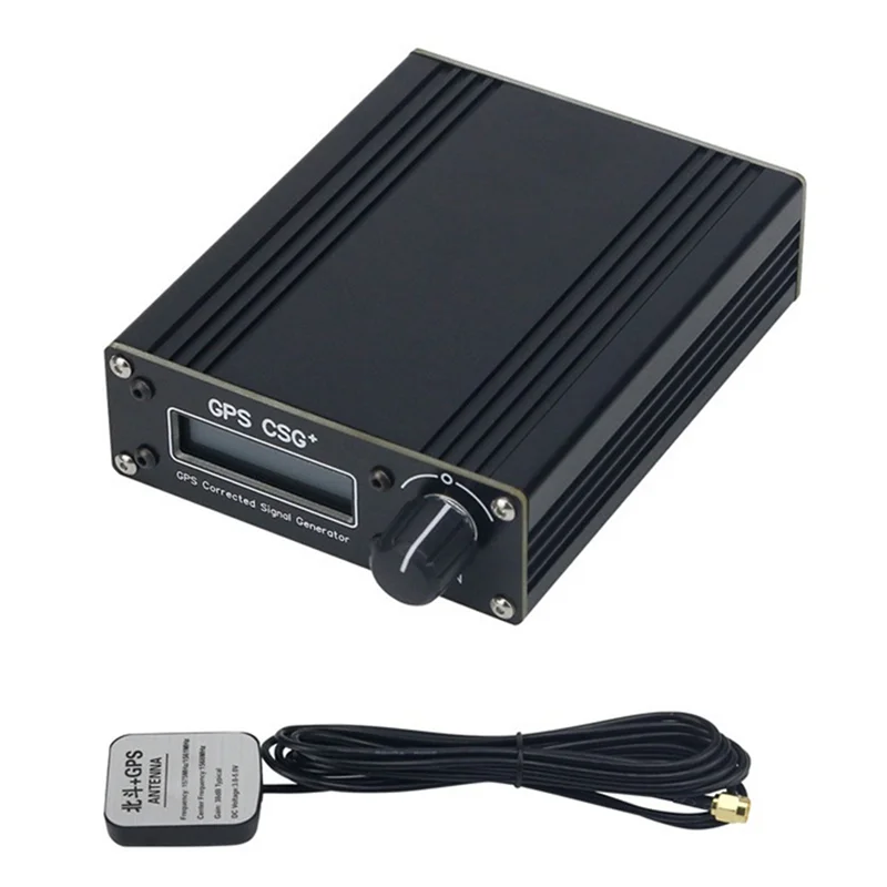 

GPS CSG+ V2 Двухканальный регулируемый GPS-дисциплинированный генератор GPSDO GPS-генератор выработанных сигналов 10 кГц-220 МГц