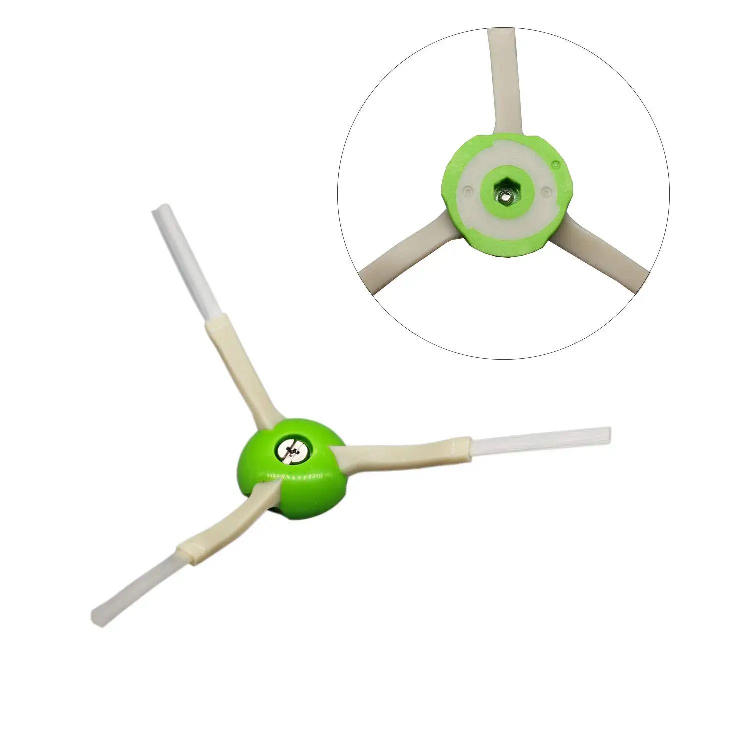 1 Набор, многослойная щетка, 3 боковые щетки, 3 высокоэффективных фильтра для Irobot Roomba I7 I7 + I7 Plus E5 E6 E7-вакуумный