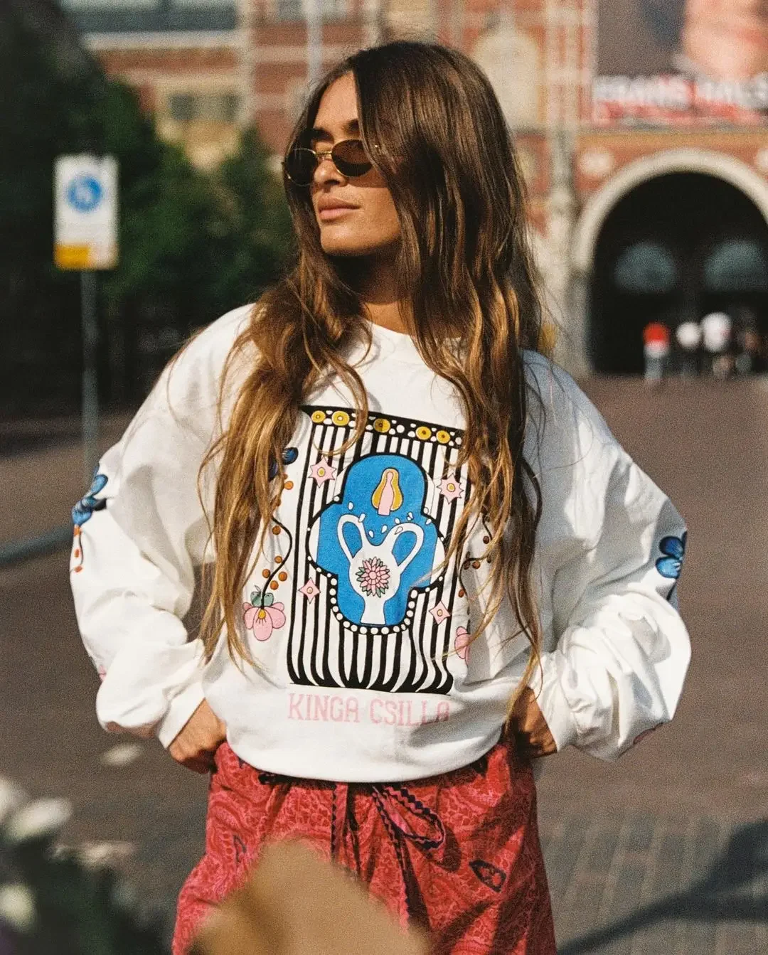 

Harajuku Fashion Trends Graphic T Shirts Autumn Streetwear Oversized Long Sleeves Clothes Grunge Y2k Tops Goth Women Clothing