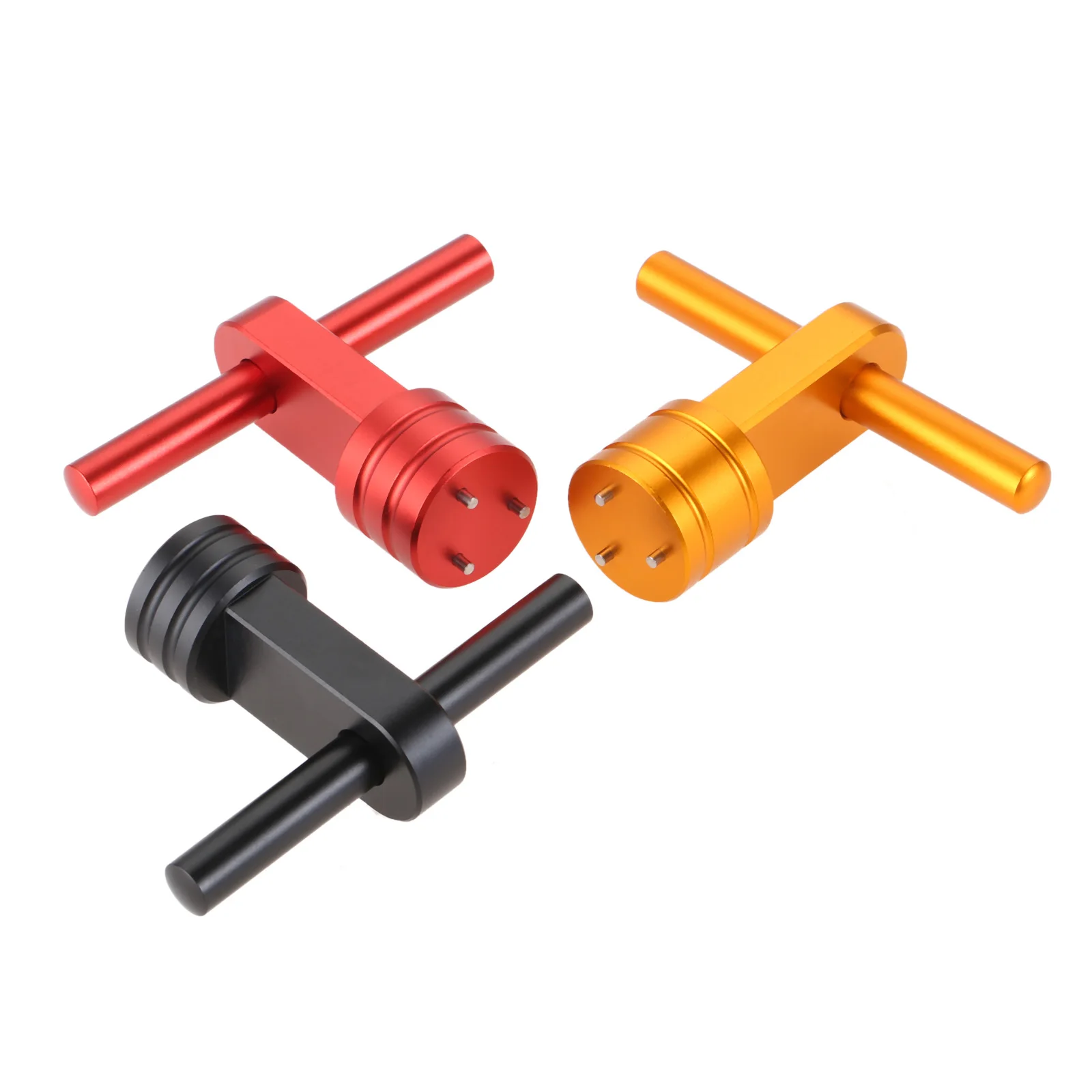 1 Pc Golf Wrench With 3 Prong 5 Colors 8x6.5cm Alloy Install Remove TP Collection & Spider Mini Putter Weight Golf Training Tool