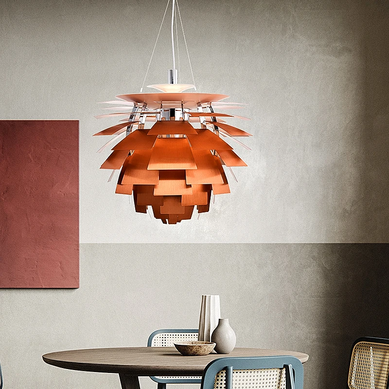 

Close To Original Pine Cone Pendant Lamp Danish Designer Restaurant Hotel Living Room Bedroom High-end Chandelier Decor Lighting