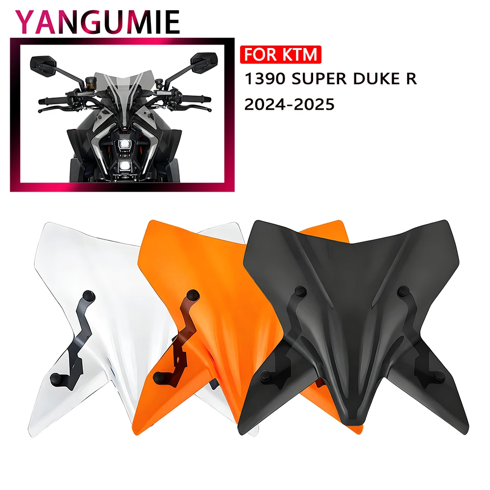 

Подходит для 1390 SUPER DUKE R 2024-2025 SUPER DUKE R EVO, аксессуары для мотоциклов, спортивный туризм, ветровое стекло, козырек, дефлектор