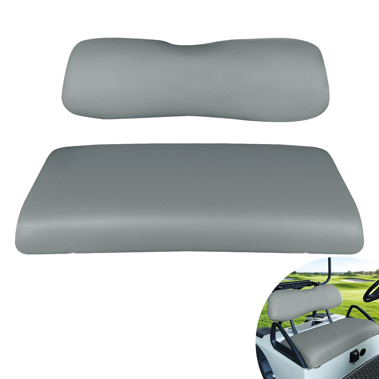 Fashion Golf Cart Accessories Golf Cart Seat Cover Polyester Mesh Cloth Cushion Cover for Club Car EZGO YAMAHA