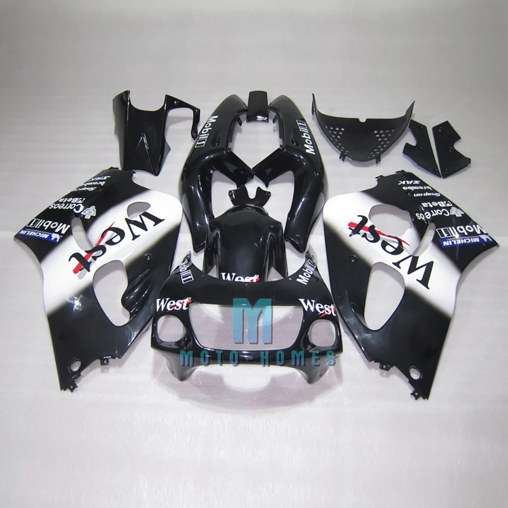 

Китайский комплект обтекателей для SUZUKI SARD GSXR600 1996 1997 1998 GSX R750 96 97 98 99, пластиковый корпус из АБС-пластика для дорожных гонок, черный, Западный