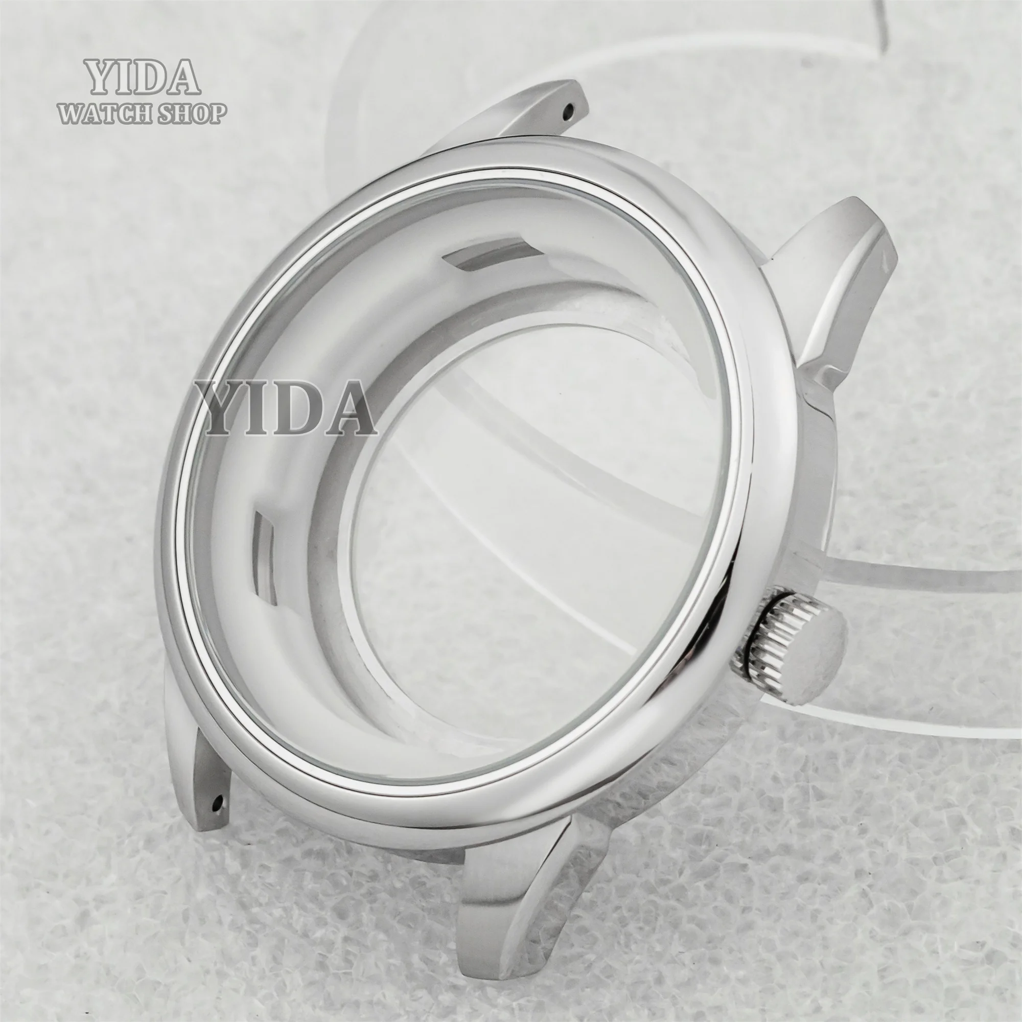 NH36 Case 42.7mm Watch Case Stainless Steel for Mark XX fit NH35 NH36 Movement Accessories Tools Modified 5ATM Waterproof Case