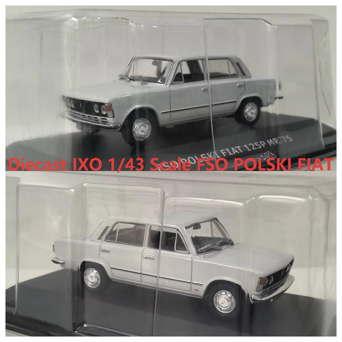 

Diecast IXO 1/43 Scale FSO POLSKI FIAT 125P F7 Alloy Car Model