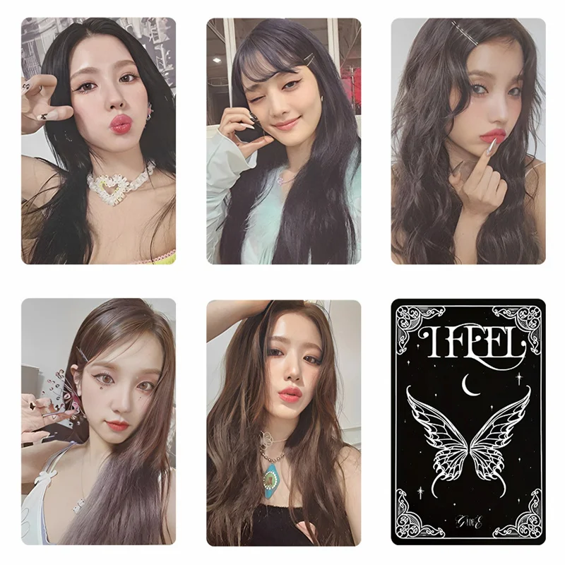 KPOP (G)I-DLE I Feel YUQ1 Merch Photocard Gidle Album Lomo Crads Photobook Fan Collection Card Poster Postcard Photos Gift