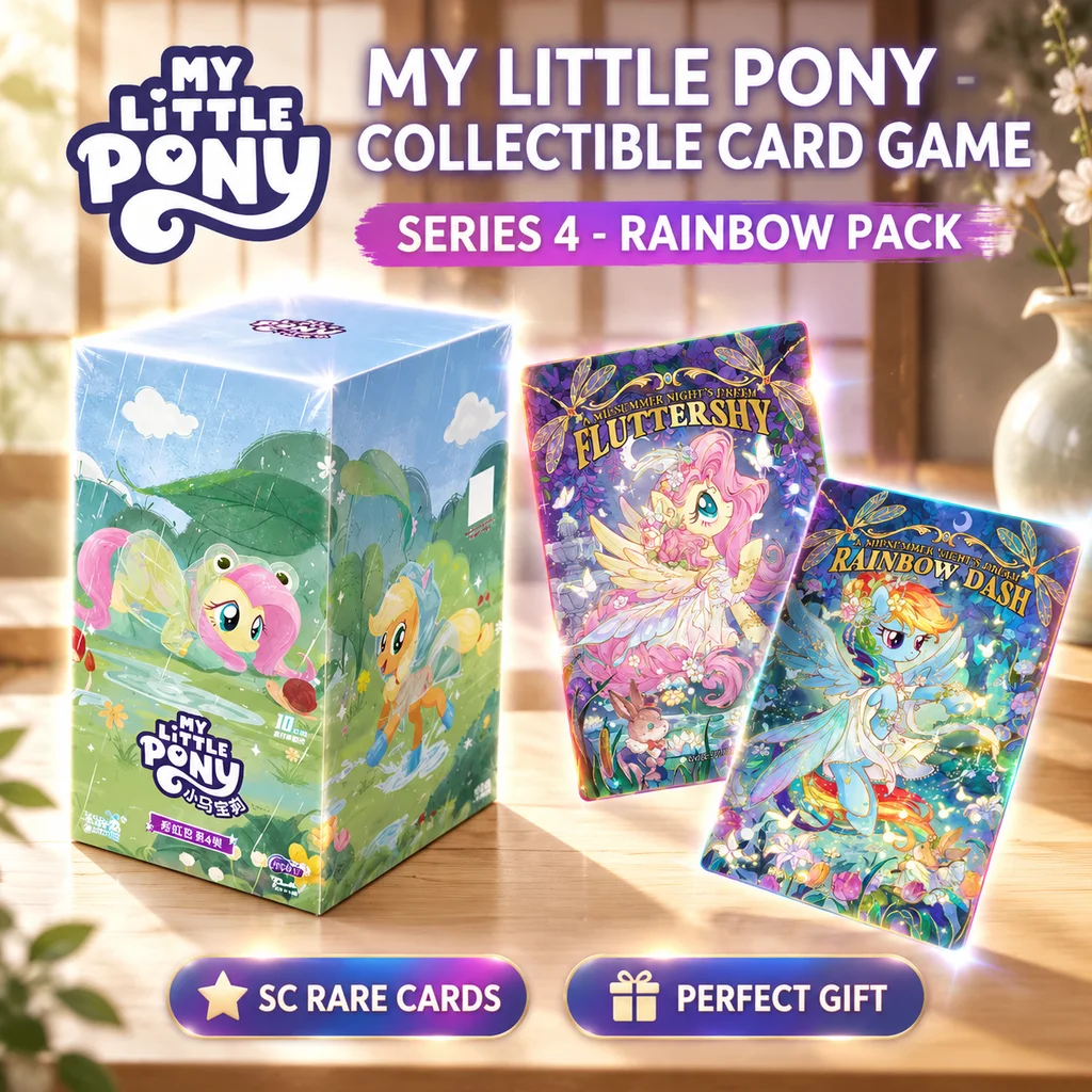 In Stock Kayou Little Pony Card A Whole Box Of Huiyue Pack 12 The 12th Bullet Collection Game Card A Holiday Holiday Gifts