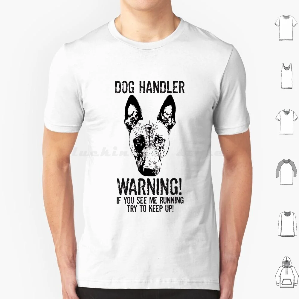 Dog Handler T Shirt Big Size 100% Cotton Malinois Belgian Malinois Working Dogs Bite Work Schutzhund Bite Training Bite Sleeve