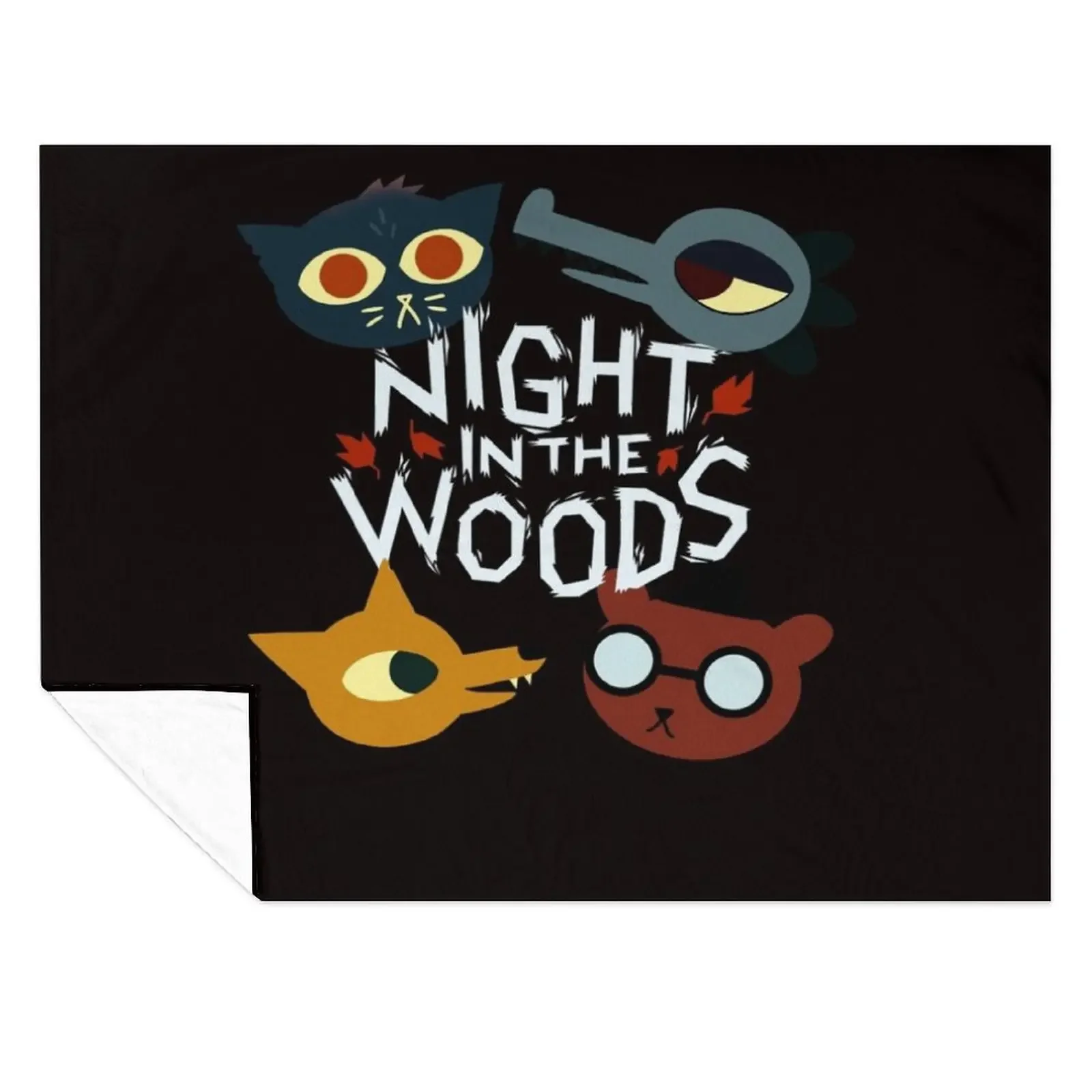 

Night in the Woods all characters Throw Blanket Sofa Throw Hair Extra Large Throw Vintage Blankets