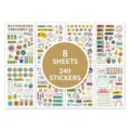 8 sheets