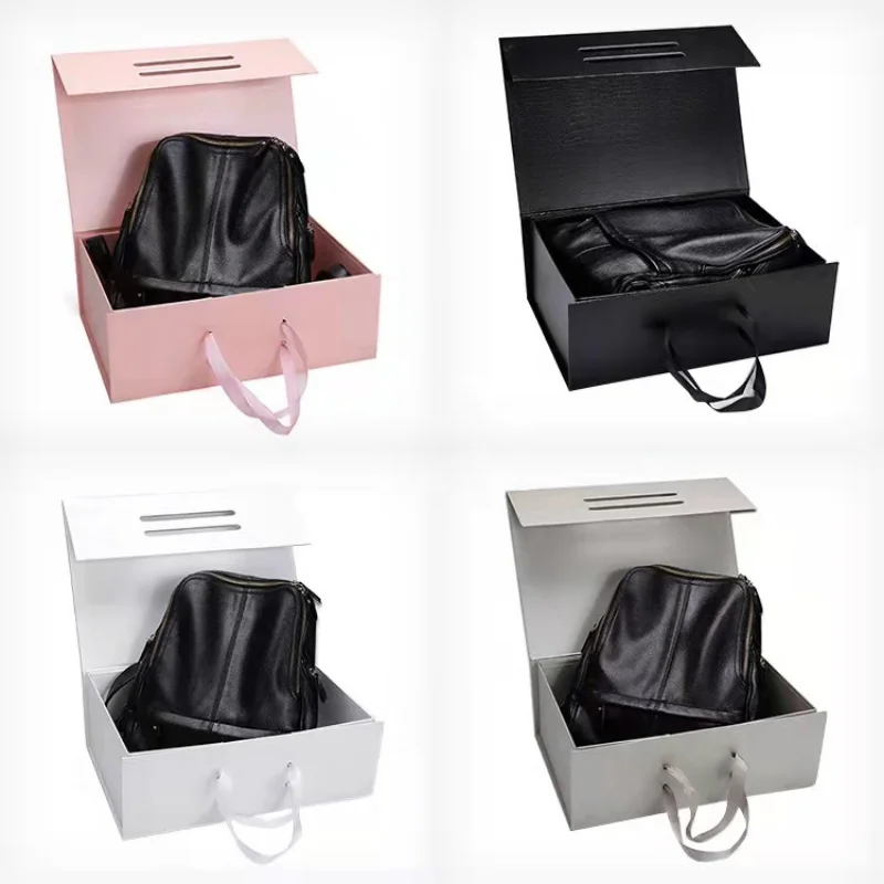 Large Size Folding Gift Box Cardboard Box Clothing Underwear Packaging Box Flash Special Paper Gift Box Bags for Packaging