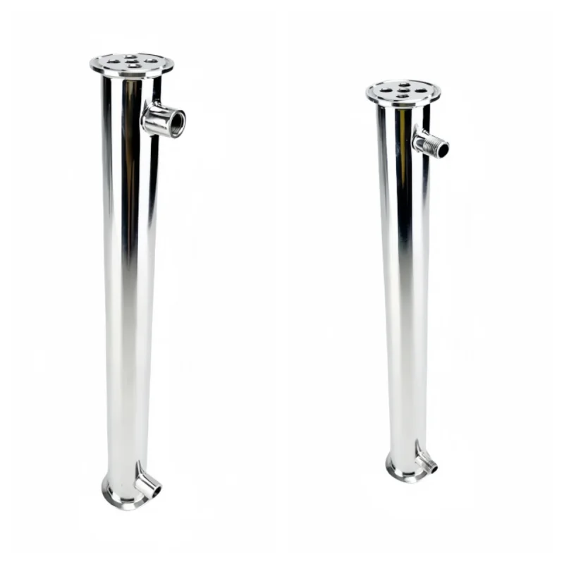 

1.5" OD50.5mm,Tri-clamp Dephlegmator/Distillation Condenser With 1/4" Male Or Female Thread,L-400mm,Reflux,Homebrew Accessories