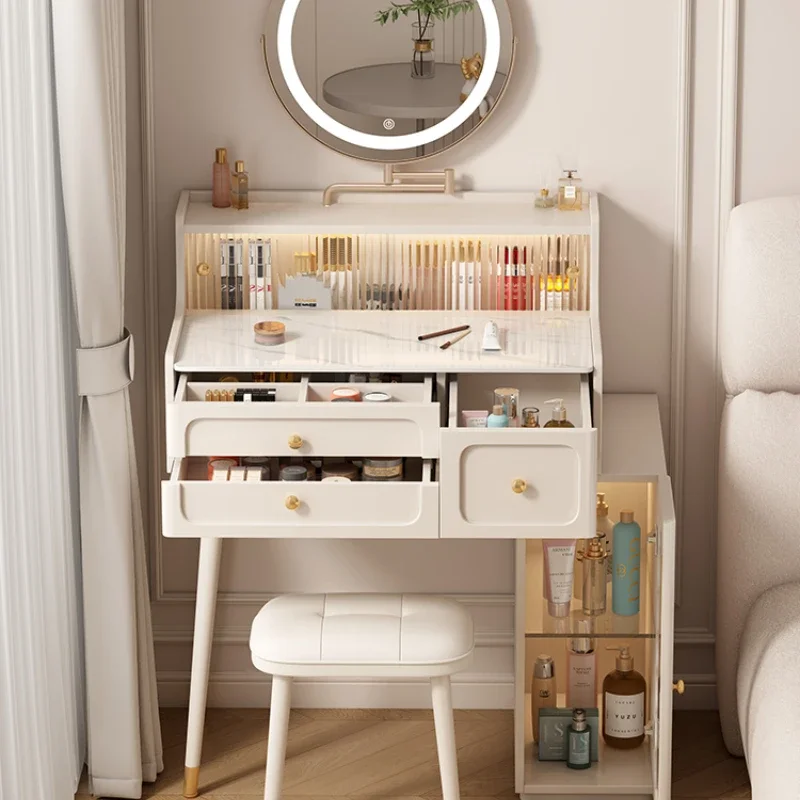 Makeup Dressing Table Fashion Woman  Minimalist Dressing Table Luxurious Advanced Tocador De Maquillaje Mujer Bedroom Furniture