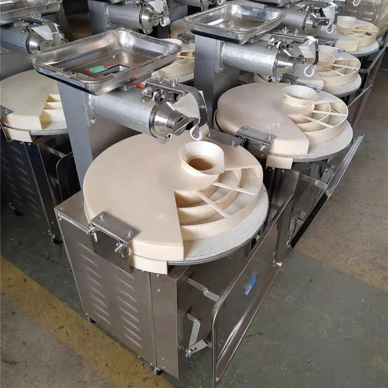 Dough Dividing Machine Commercial Automatic 1500W Disc Type Steamed Bread Dumpling Stainless Steel Rounder