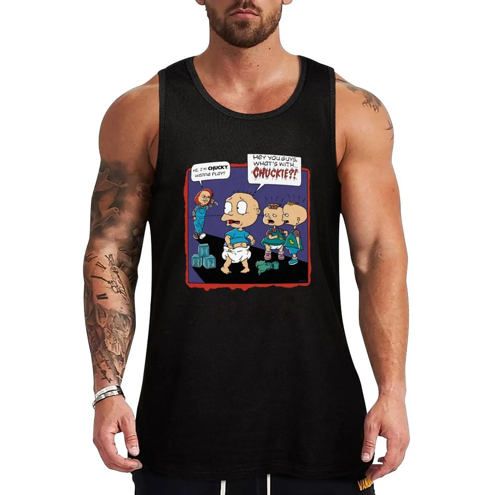 

Chuckie Chucky! Tank Top Performance Athletic Tank Top Workout Running Shirt