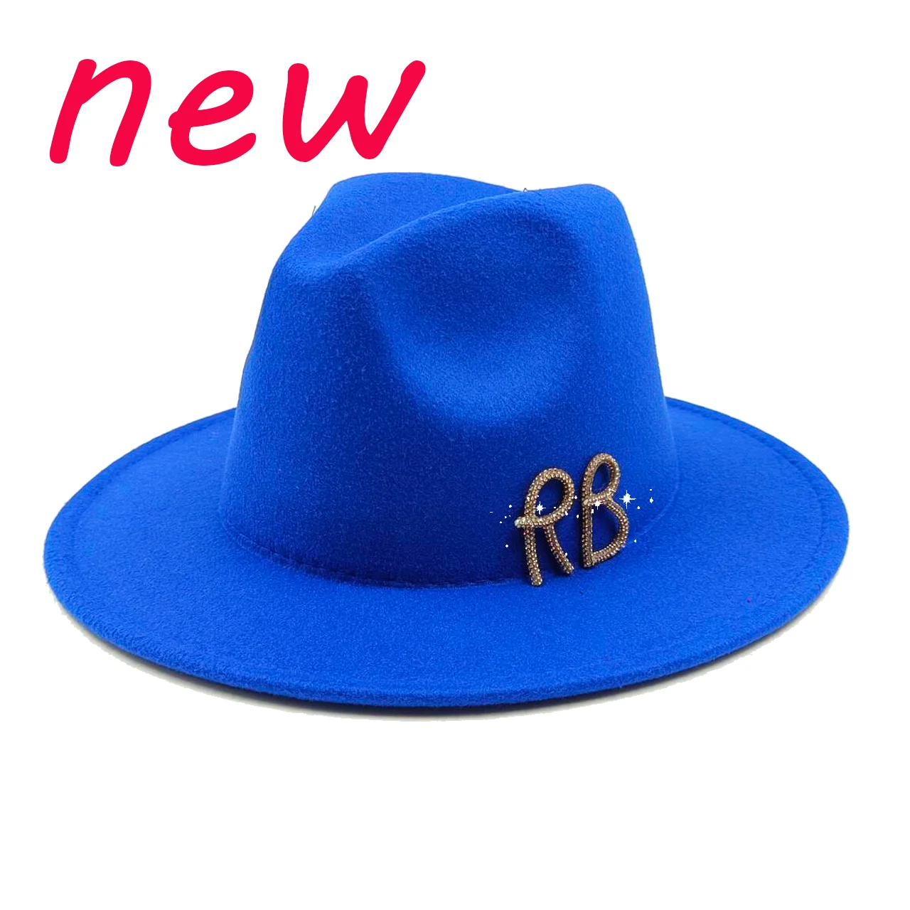 Wide Brim Fedora New Autumn and Winter Accessories Men Gentlemen Women Church Hat Panama Hat  шапка женская