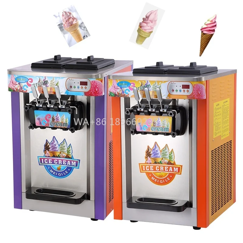 

Instant Soft Ice Cream Maker Commercial Portable Soft Serve Professional Ice Cream Machine for Sale