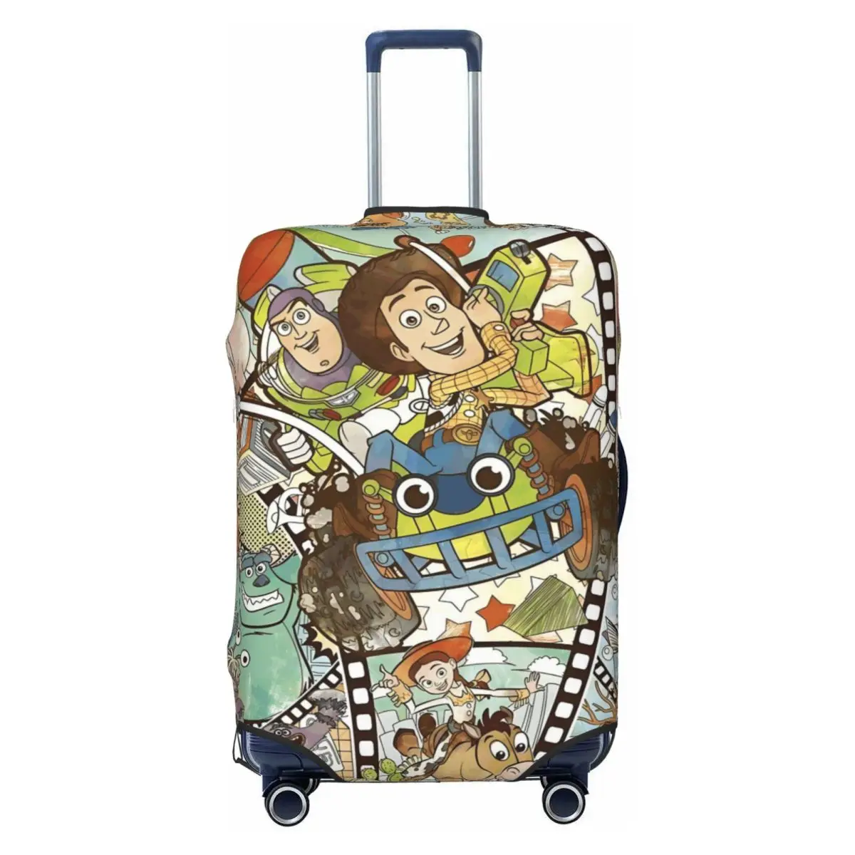 

Custom T-Toy S-Story Suitcase Cover Dust Proof Travel Luggage Covers for 18-32 inch