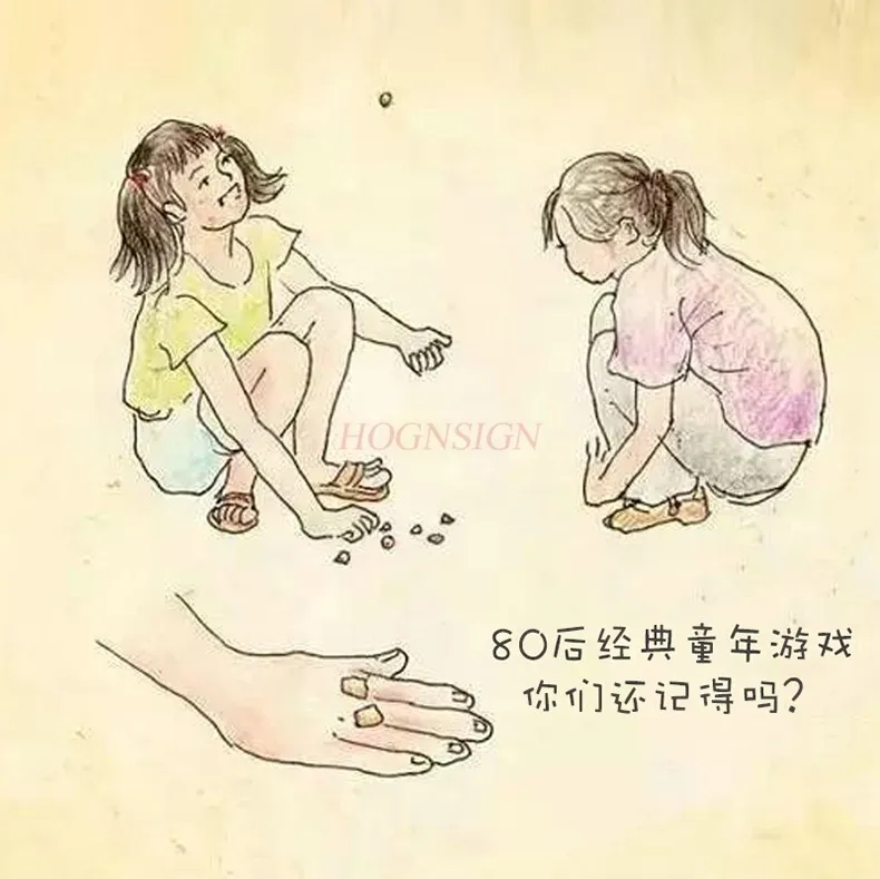 Nostalgiczne zabawkowe worki z piaskiem, rzucanie, chwytanie, rzucanie kamieniami, przedszkole dla dzieci, chwytanie kamieni, małe worki z piaskiem