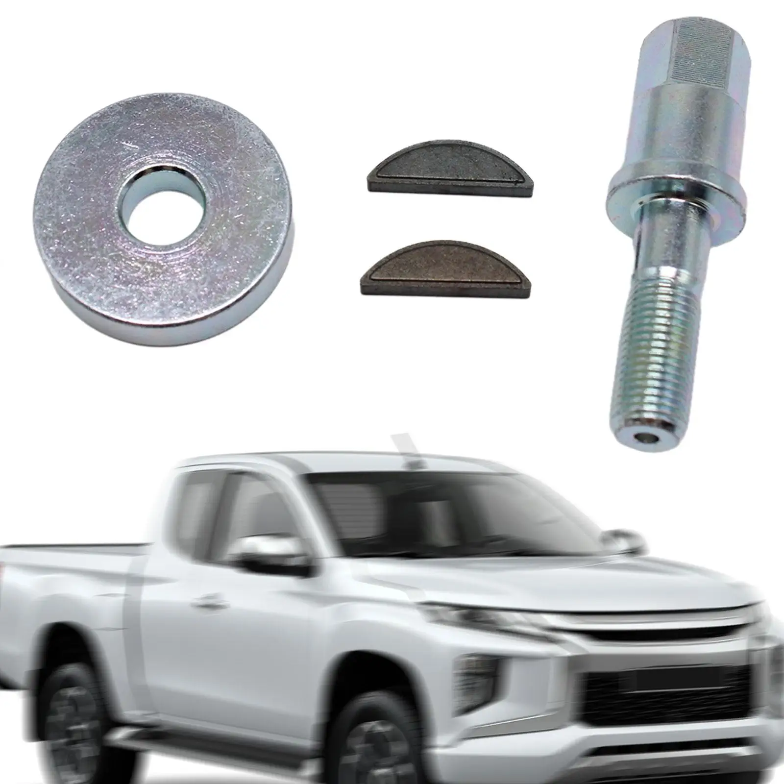 

Crank Pulley Bolt Set Woodruff Key Metal Accessories Professional High Reliability Easy Installation Spare Parts Engine Parts