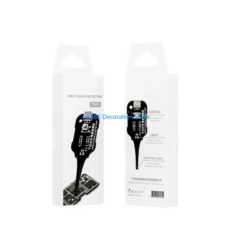 B0KC Professional Inductance Measurement Tool Electronic Circuit Board Inductor Detector For Students And Technicians
