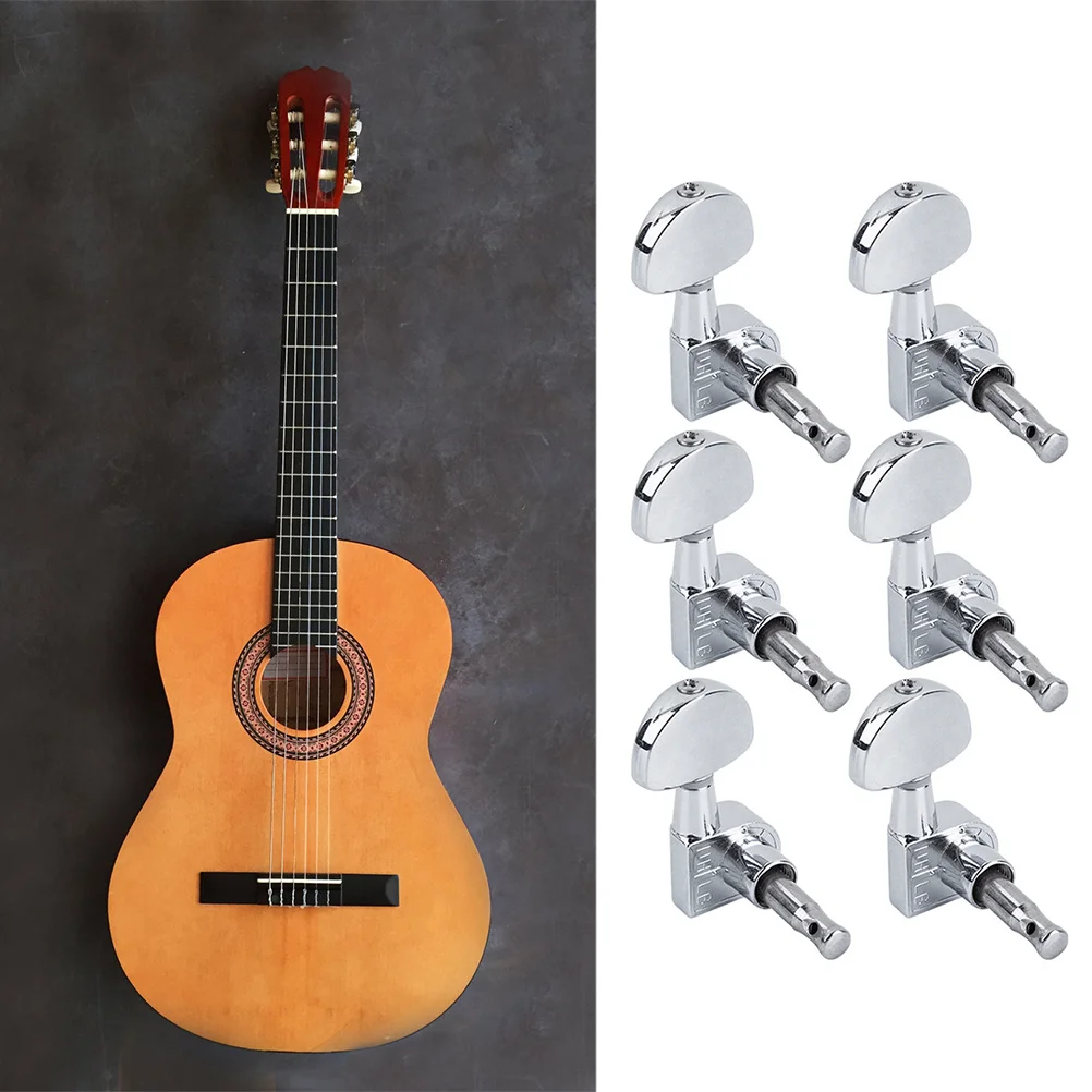 

6pcs String Winder Durable Metal Electric Winder For Fast String Replacement Easy Coil Tool For Guitar Bass Banjo Ukulele Repair