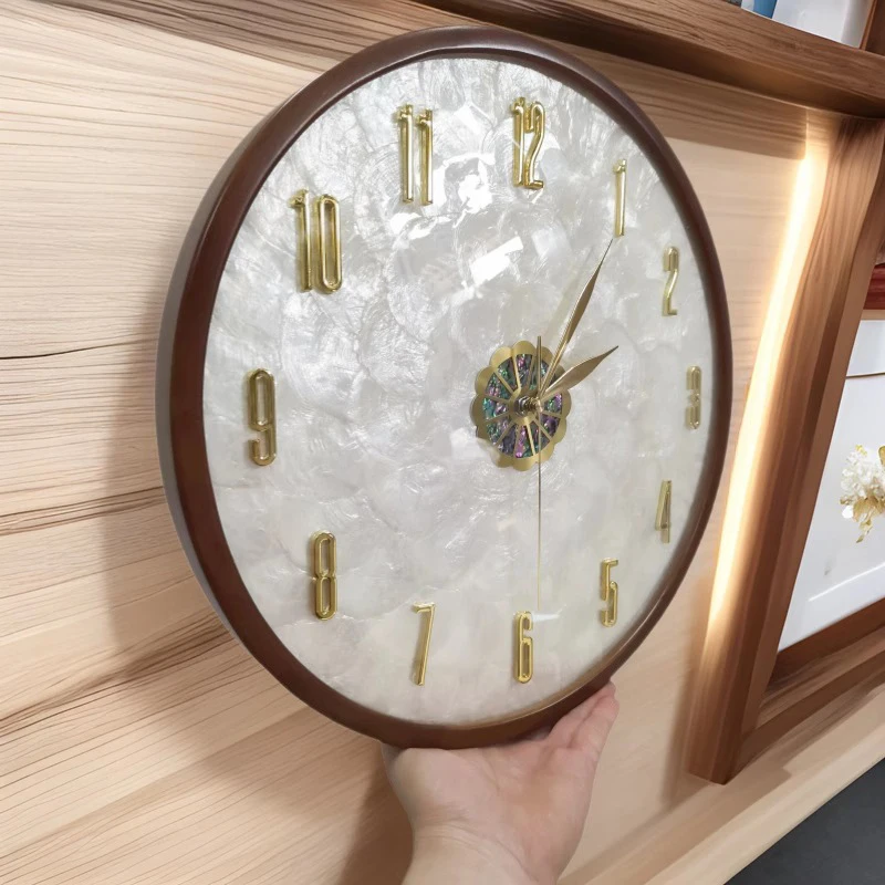 Minimalist Wall Clock Modern Living Room Bedroom Wall Silent Watch Interior Large Clocks Nordic Elegant Clock House Decoration