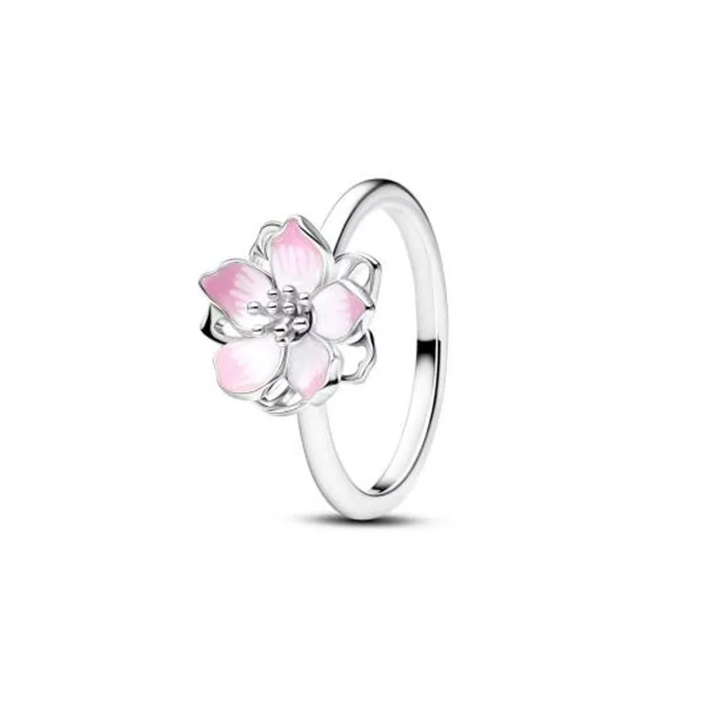 2026 New 925 Silver Heart, Butterfly, Flower Ring, Suitable for Wedding Women to Wear Exquisite High Quality Jewelry gallery 5
