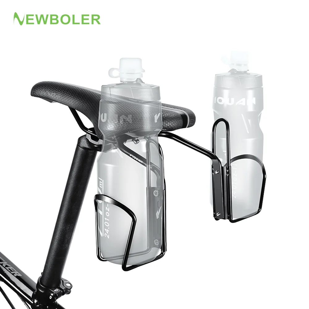 NEWBOLER Bike Saddle Stabilizer Bracket Rear Seat Mounting Bracket Bicycle Luggage Rack Holder Support Shelf Frames Accessories