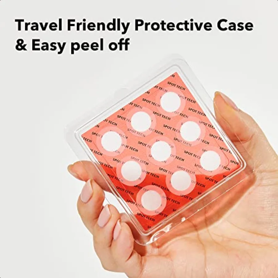 Parche de microagujas Multidart Spot Tech de parches para acné para imperfecciones de la oreja, espinillas de enraizamiento profundo, puntos de acné de la piel Facial