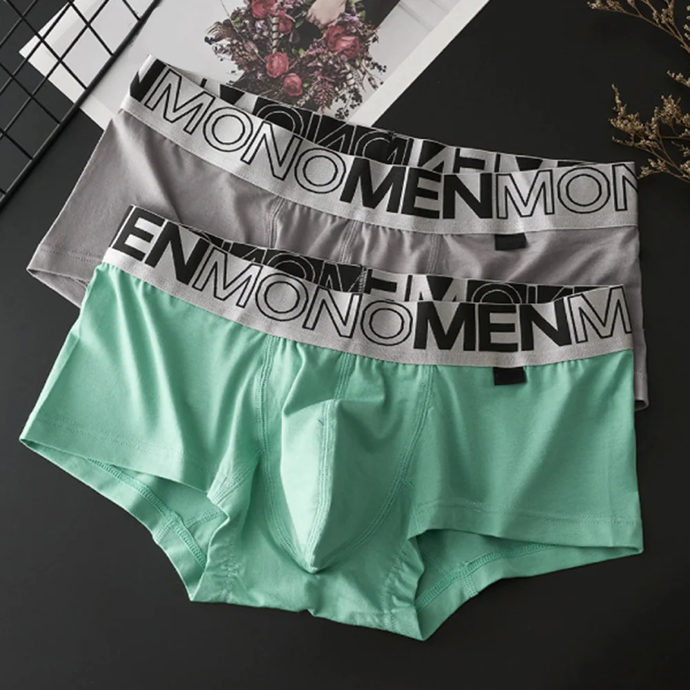 

Men Sport Boxer Shorts Low Waist Underpants Modal Cotton Underwear Sexy Torys For Man Solid Bulge Pouch Trunks Men's Clothing