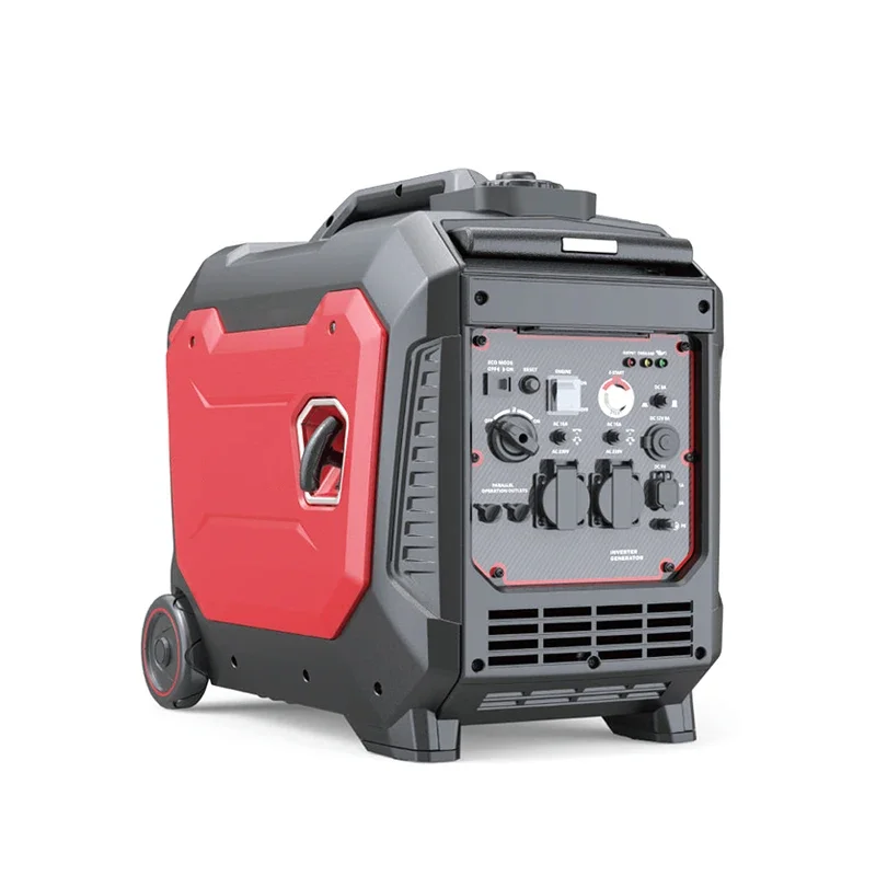 Digital Inverter Generator 4.5kw 120V Quiet Power Portable Inverter Gasoline Generator