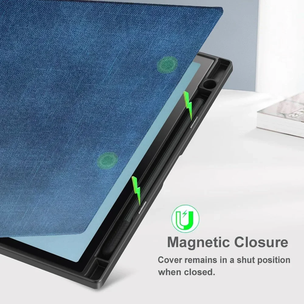 Casing Magnetik untuk Onyx Boox Note Air4 C / B / W (2024) Casing Tablet Buku Ringan Ultratipis