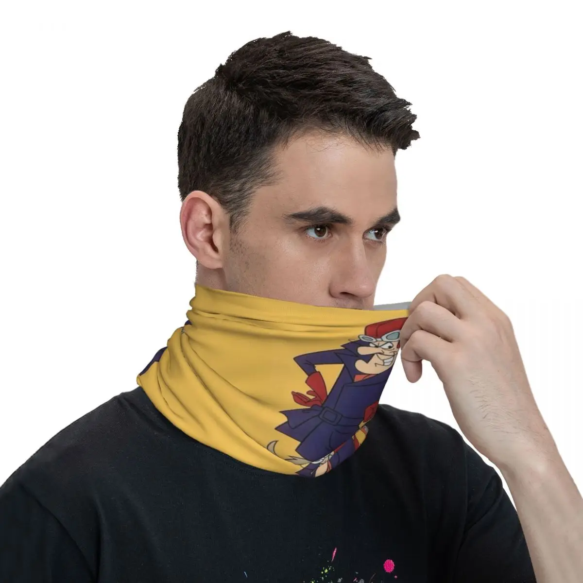 Demanding Scarf Neckerchief Neck Face Mask Polyester