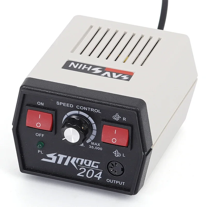 Profesjonalna 65W 35000rpm 102L Elektryczna Frezarka do Paznokci do Salonów Manicure Mikro Silnik Wiertarka do Paznokci Mocna 204