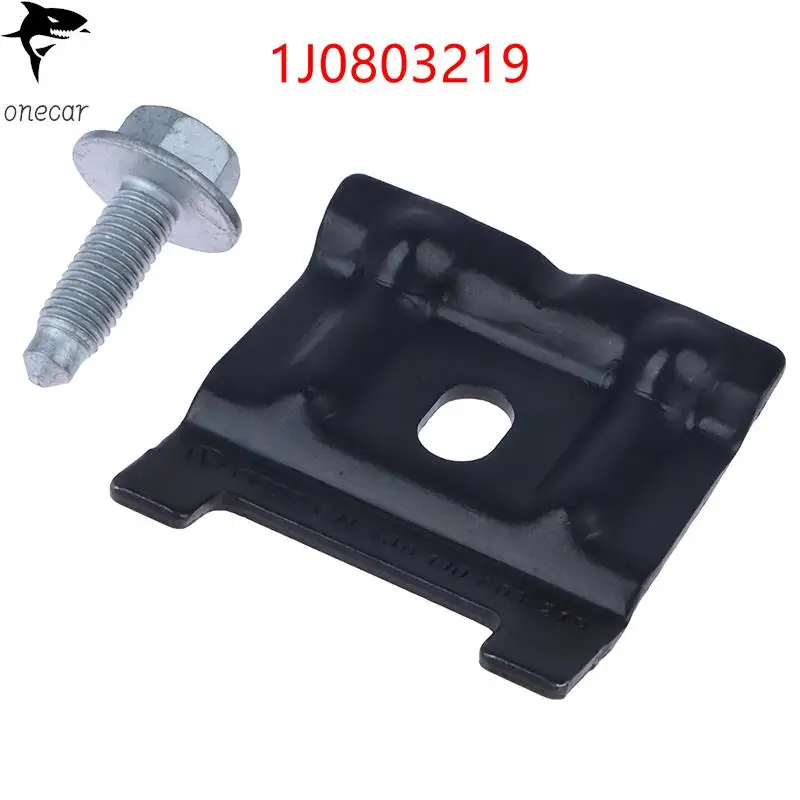 1J0803219 Bracket Battery Hold Down Clamp Compatible With Beetle CC Tiguan Touran Jetta Polo 6R Golf MK4 MK5 Passat B6 Bora Q3