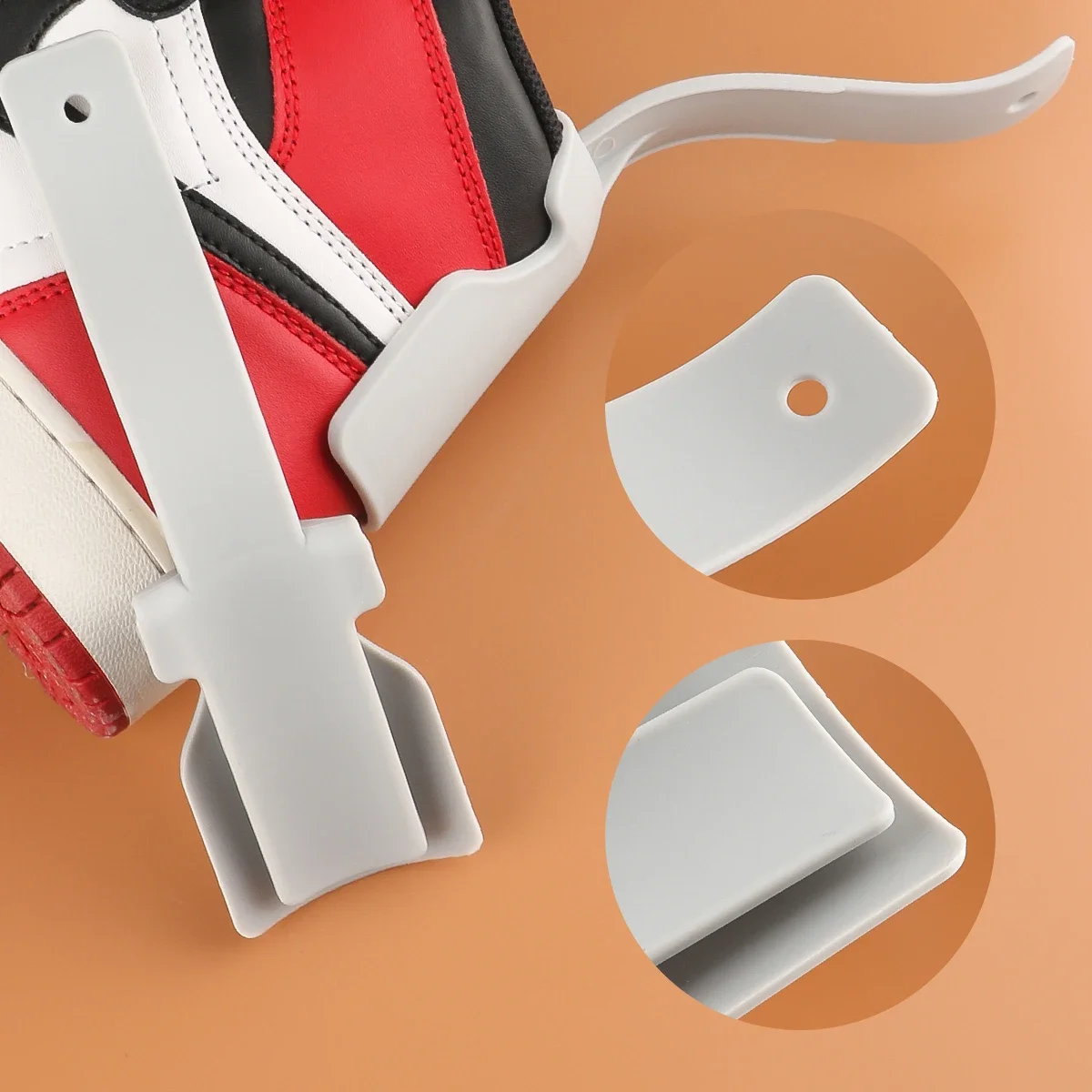 2 Teile/satz Faul Schuhlöffel Kunststoff Bunte Unisex Tragen Schuh Helfer Einfach An- Und Aus Schuh Robuste Schlaf-Hilfe-Tool Schuh Zubehör – Detail 12