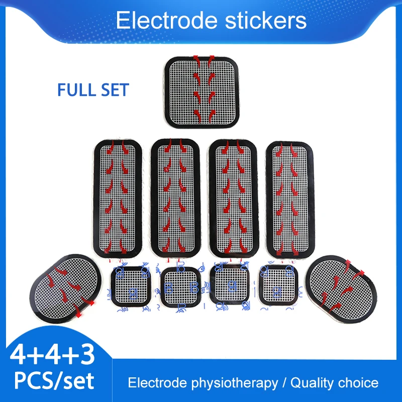 Almohadillas de Gel de repuesto para entrenador EMS, almohadilla Compatible con cinturón tonificador de entrenamiento, transparente, Abs, núcleo de