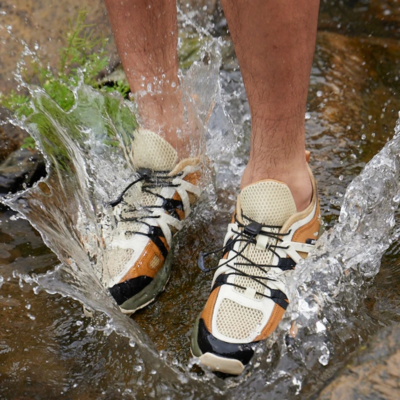 Naturehike letnie brodzące buty turystyczne Outdoor męskie trampki oddychające szybkoschnące sportowe trekkingowe plażowe boso męskie buty