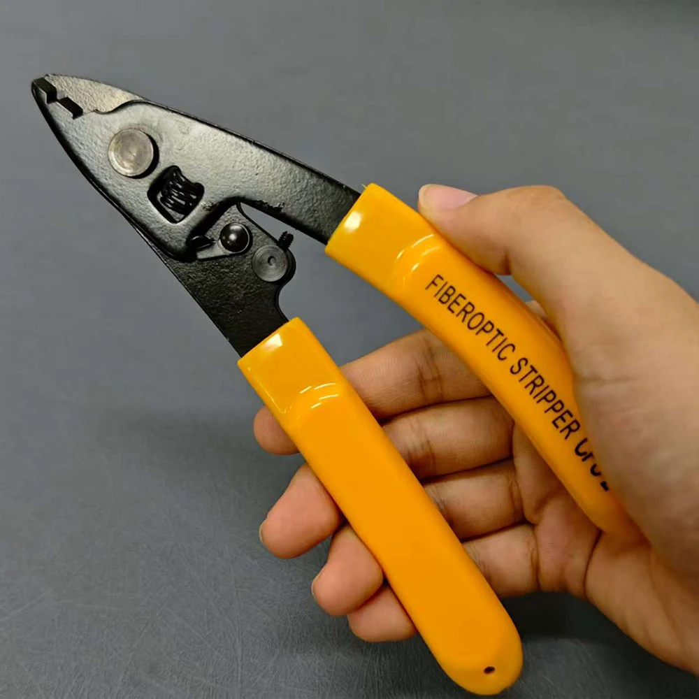 

CFS-2 Series Dual Hole Precision Fiber Stripper Pliers Efficient Fiber Stripping Tool for FTTH Maintenance Pliers