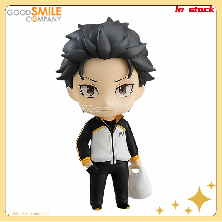 

In Stock Original GSC Nendoron 1251 Re0 Natsuki Subaru Q Version Human Figures Anime Figures Model Collection Toys