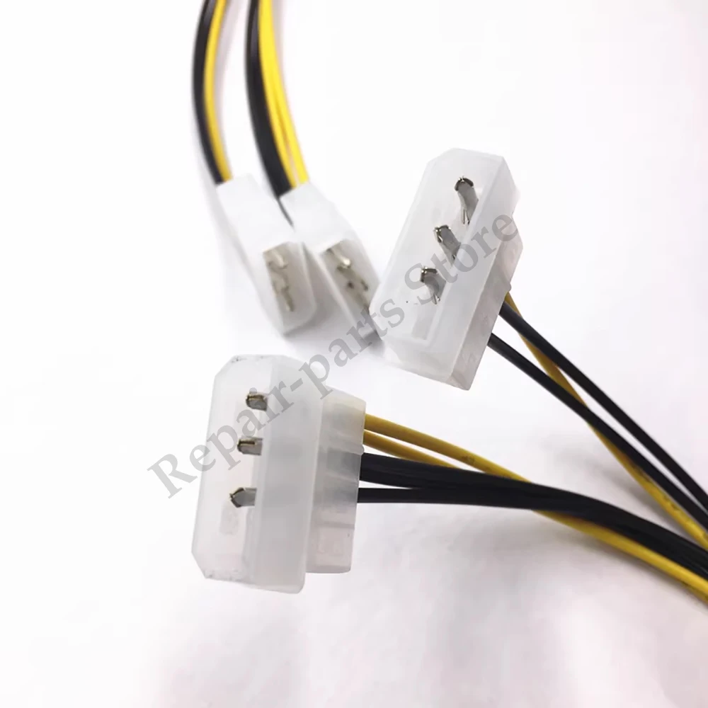 8Pin Male To Dual 4Pin Female Video Card Power Cord 8 Pin PCI Express To Dual 4 Pin Molex Graphics Card Power Cable