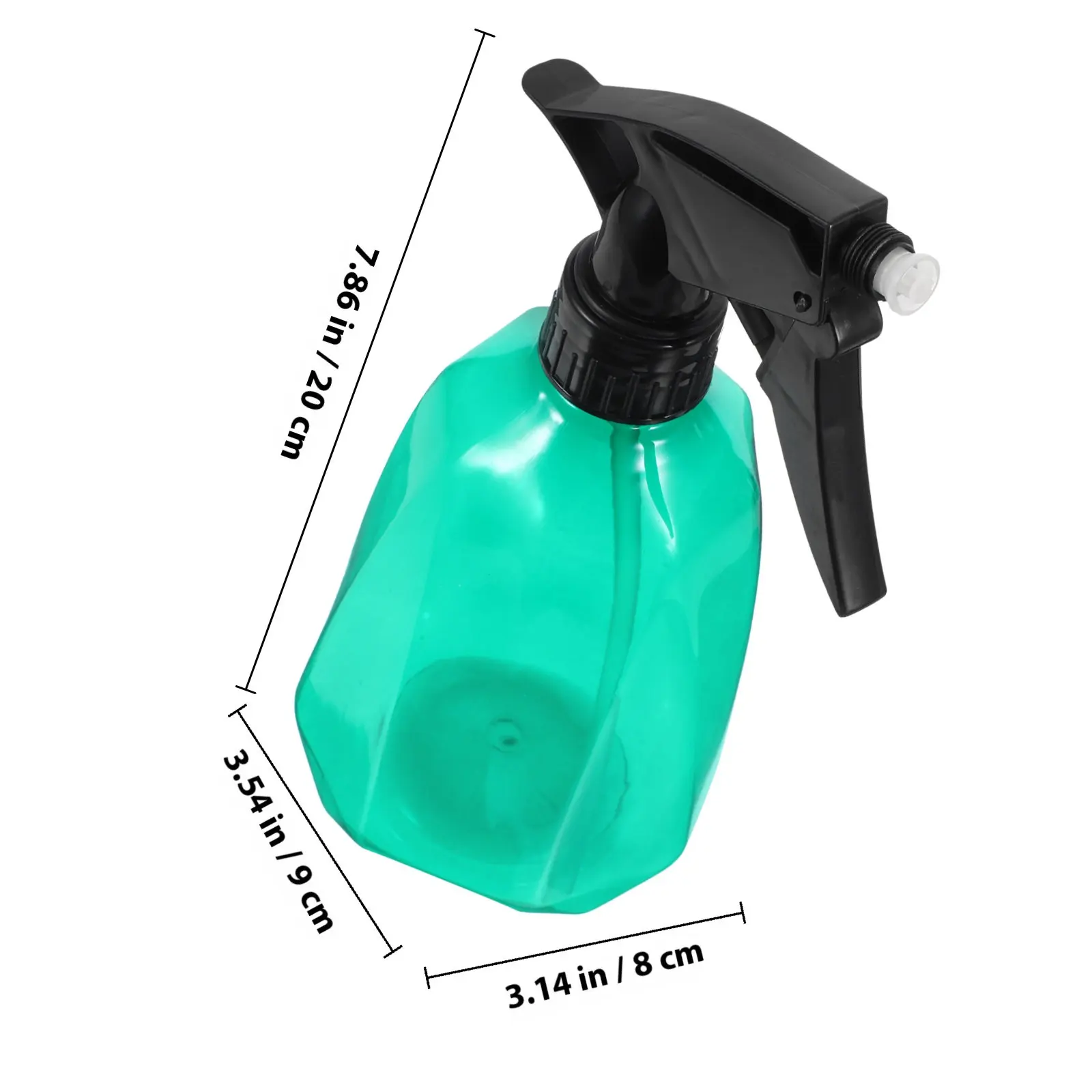 2Pcs Plant Watering Can Reusable Plastic Sprayer Bottle Lightweight Portable Garden Water Sprayer for Home Office Plants view 2