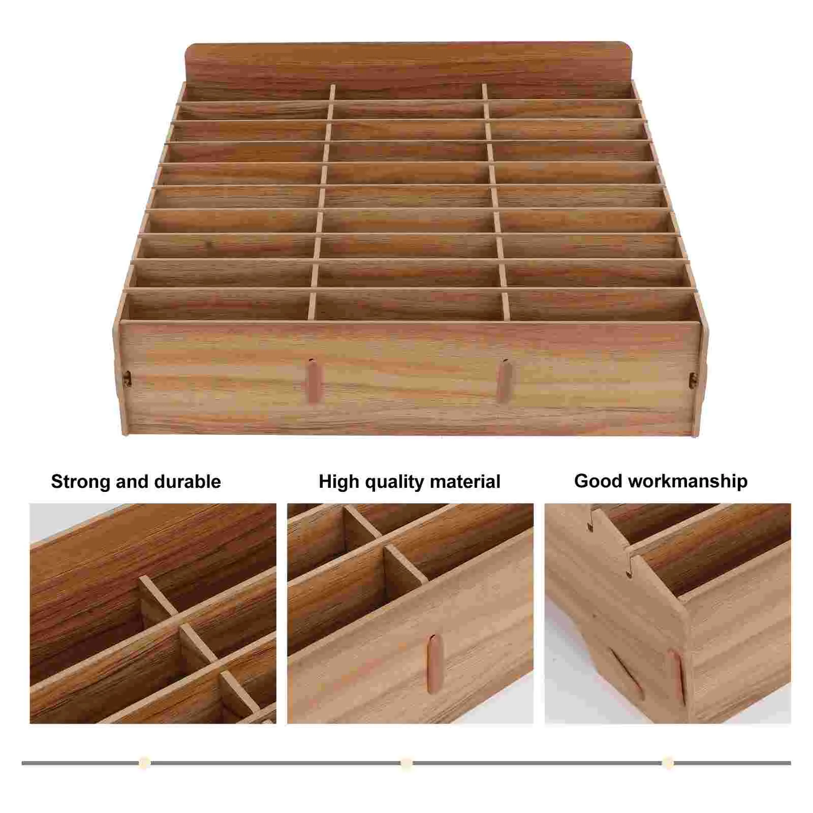 

Classroom A4 Paper Storage Finishing Grid Mobile A4 Paper Storage Cell A4 Paper Storage Management Grid Wooden Multi-grid A4