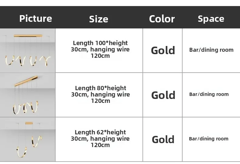 โคมไฟระย้าแบบมินิมอลสำหรับร้านอาหาร โคมไฟหรูหราสำหรับเคาน์เตอร์บาร์และโต๊ะอาหาร