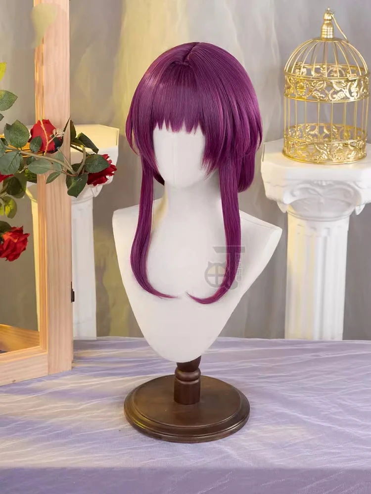 Kafka Cosplay Wigs Game Honkai: Star Rail One-piece Hair Accessories Anime Comic-con Freesize Women Girls Cos Wig Prop Stock