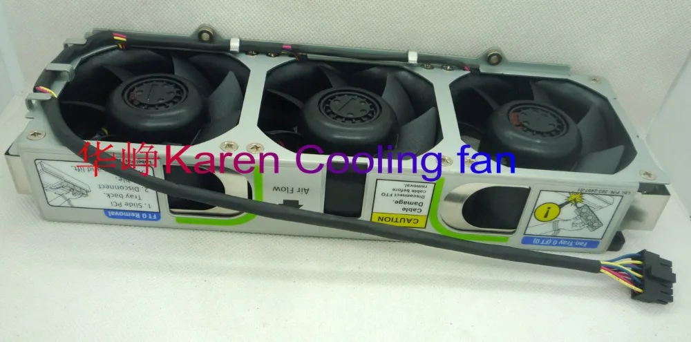 8CM 8038 12V 2.2A V80E12BS3A7-A04 Cooling fan with Shelf t2000 x4200m2 371-2736-01 263-2497-01