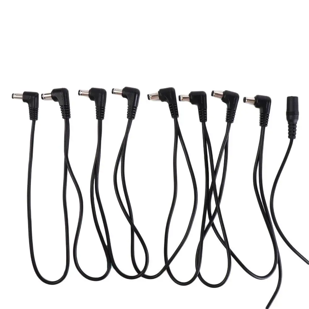 1 to 2 3 5 6 8 10 Ways Daisy Chain Cable 1 To 8 Power Cord Guitar Pedal Power Cord Copper 9V DC Guitar Pedal Chain image 5