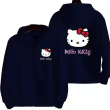 Cute Kawaii Sanrio Hello Kitty Zip Hoodie